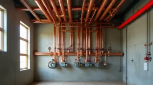 Czy można malować miedziane rury gazowe