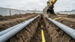 ile kosztuje ułożenie rur w wykopie